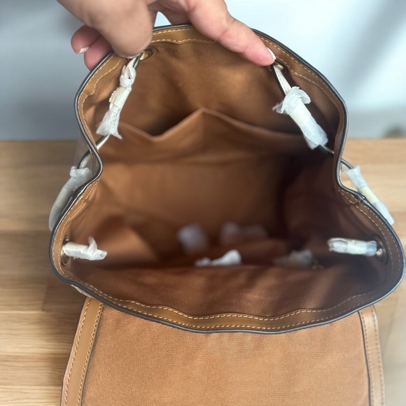 COACH Signature Watermelon Elle Backpack - Picture 5 of 8